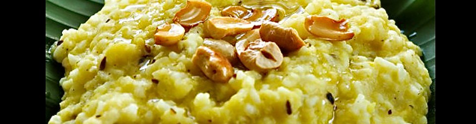Pongal rice (salty)