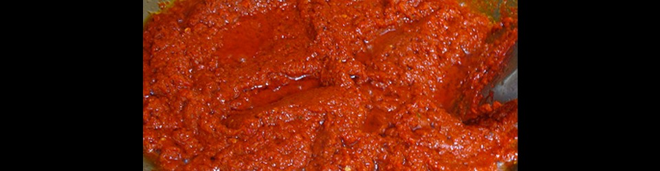 Vegetable sambal (for 2-3 persons)
