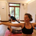 Yoga teacher Dorothée Mendel