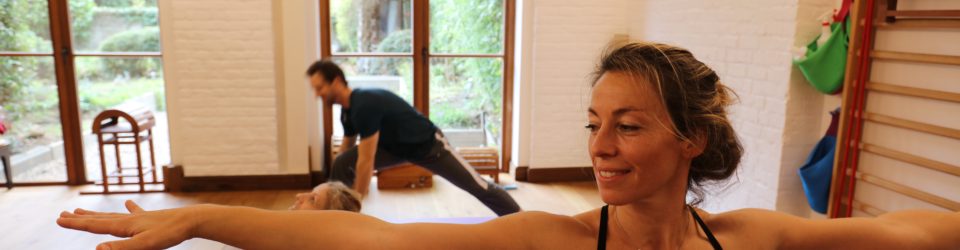 Yoga teacher Dorothée Mendel