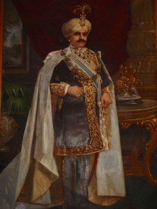 Peinture du Maharaja de Mysore