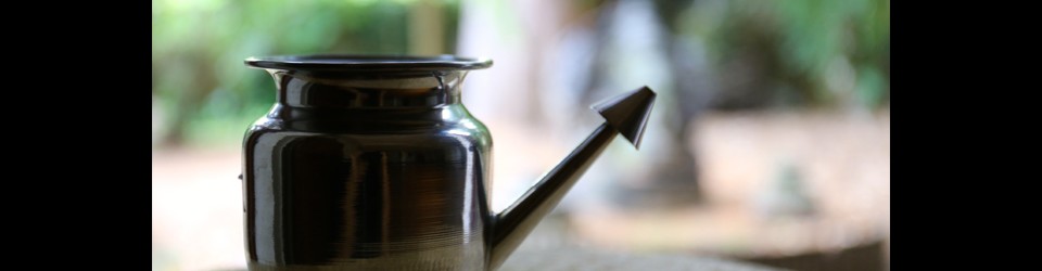 Lota traditionnel en métal pour Jala Neti
