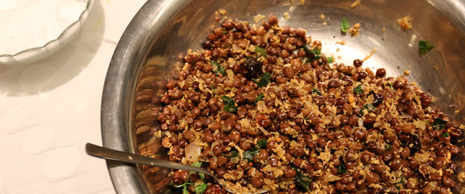Pois chiches à la méditerranéenne, chez Nikos