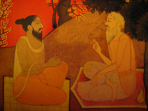 Education at the feet of the master - upanishads