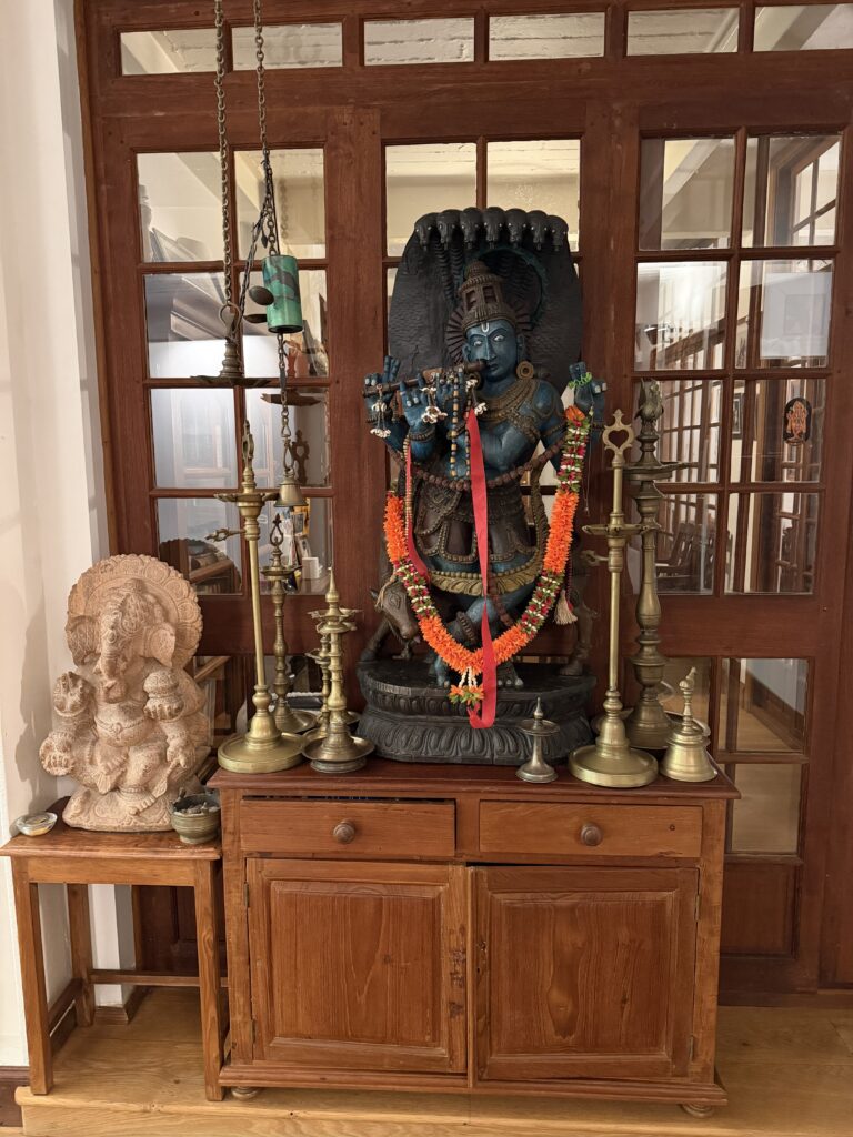 Statue de Krishna - Salle de Yoga de Bruxelles
